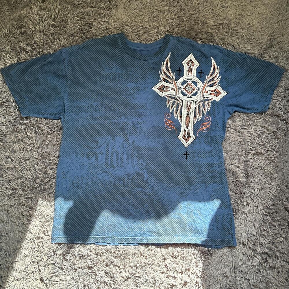 Affliction Men's multi T-shirt